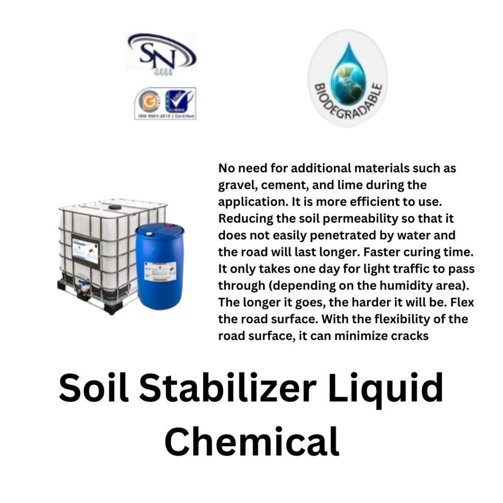 Soil Stabilizer Liquid Chemical
