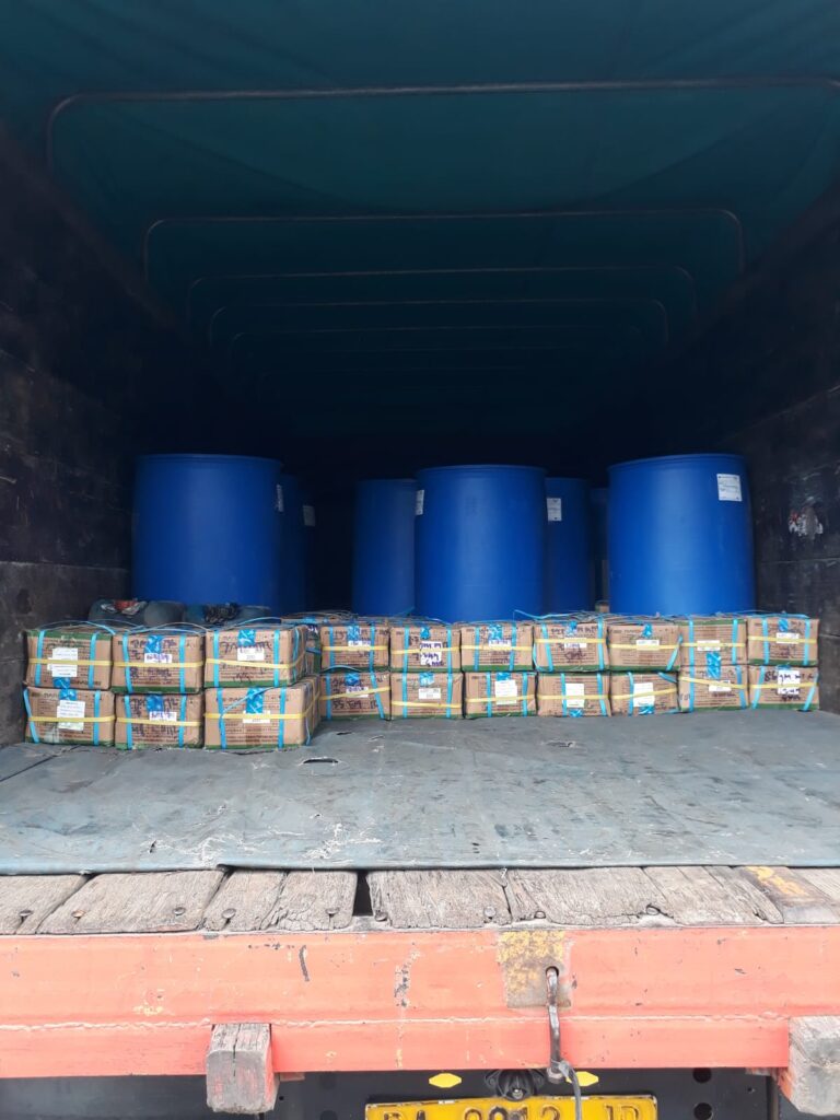 pengiriman soil stabilizer ke kalimantan